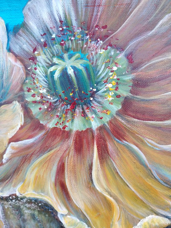 Stylish Poppies. Original