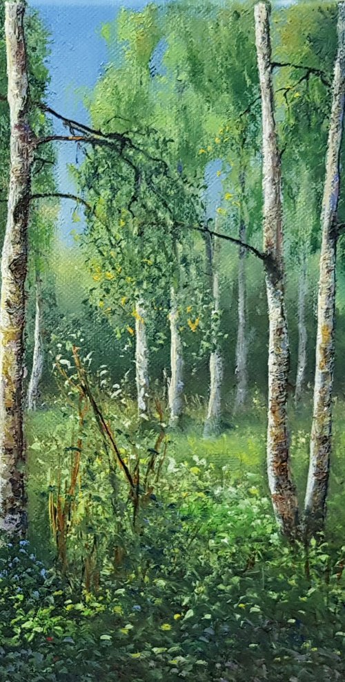 In the Forest by Vladimir Jarmolo