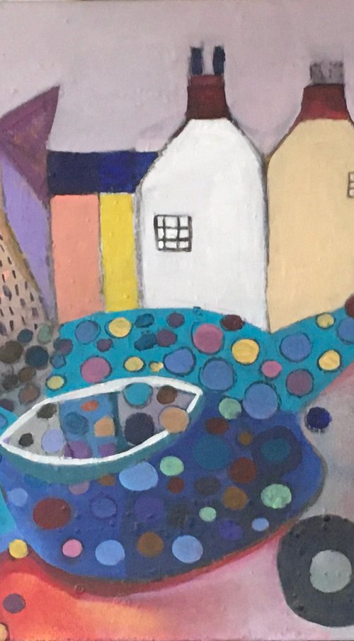 Old fishing village-2 by Chihiro Kinjo