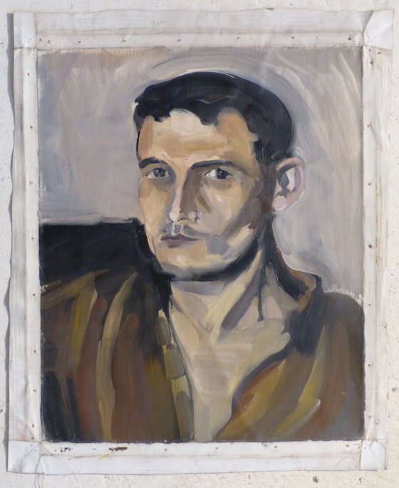 Portrait of Marc, oil on canvas, 46x38 cm