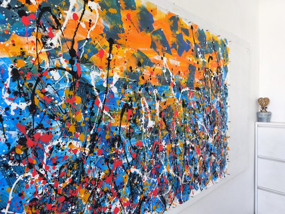 Flowers at sunset by M.Y.