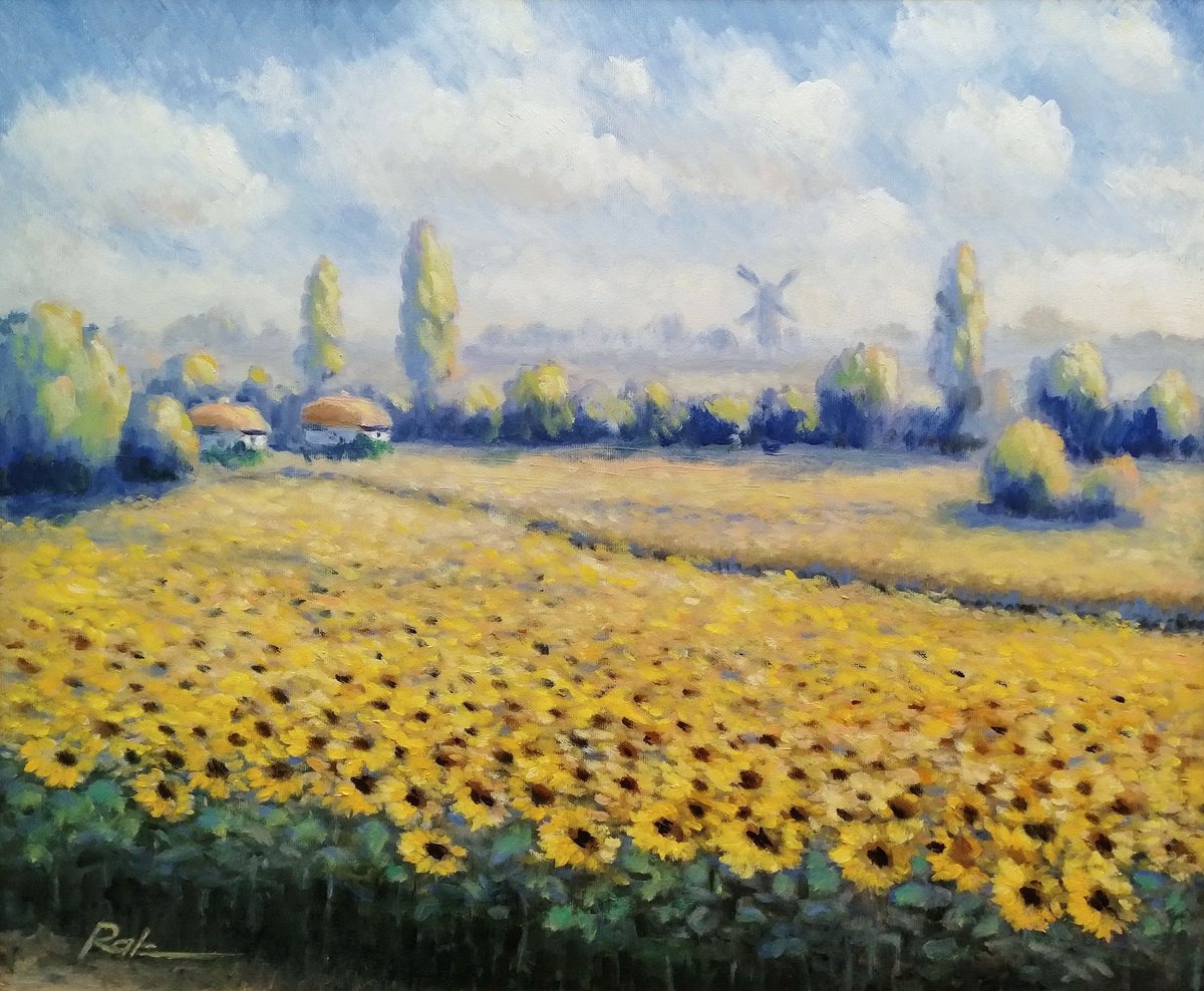 Sunflowers by Oleh Rak