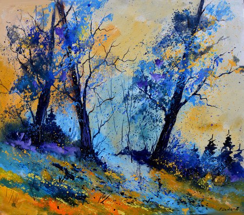 Two  oaks - 7623 by Pol Henry Ledent