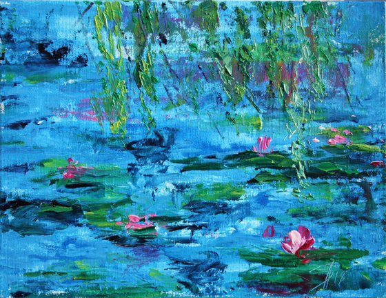 Lilies in the Pond