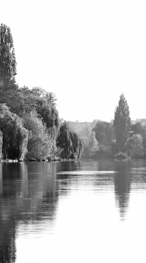 River Oise at Auvers by Alex Cassels