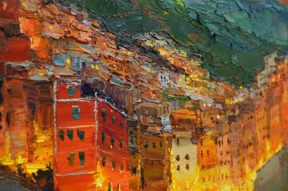 Evening Riomaggiore Italy