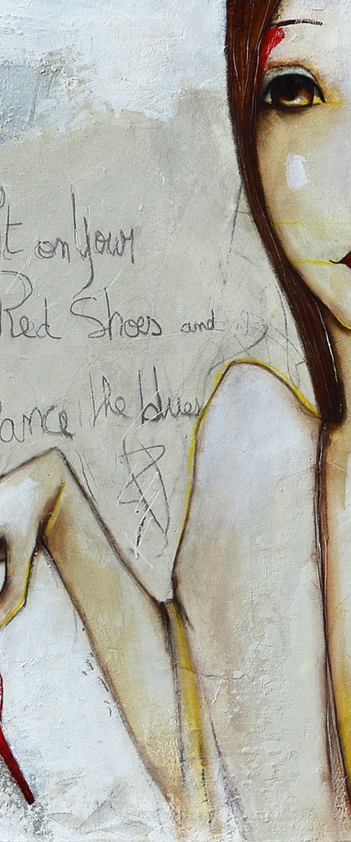 Put o your red shoes by Armandine JS