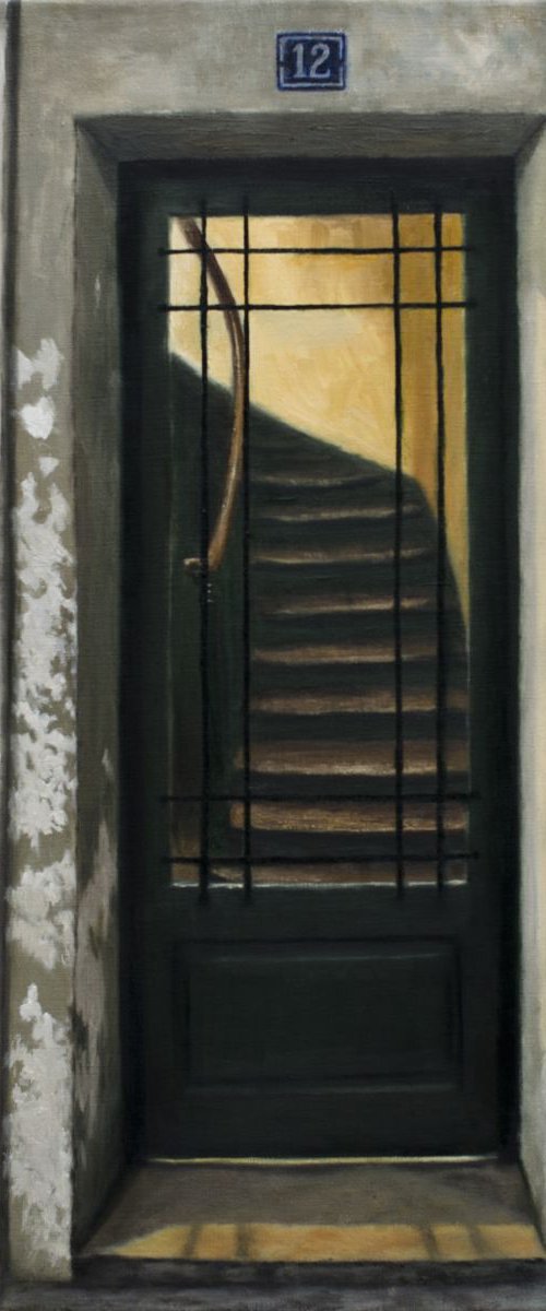 A Doorway in the Marais, Paris by Andrew McNeile Jones
