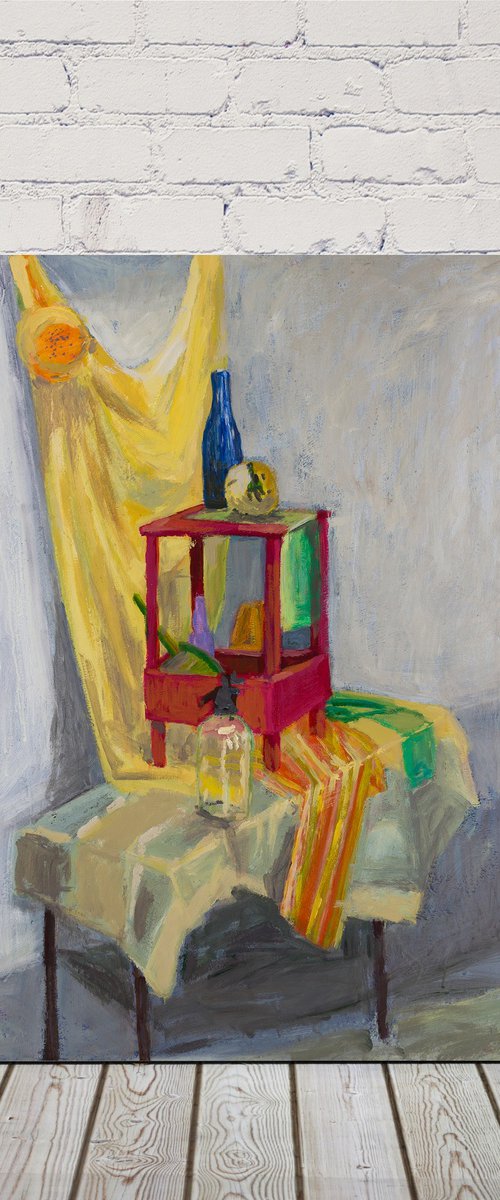 Still Life - Siphon Bottle by Pamela Rys