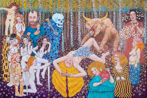 Klimt's Ode to Europa and Zeus