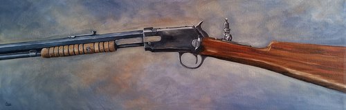 "Model 1890" - Winchester - Still Life - Rifle by Katrina Case