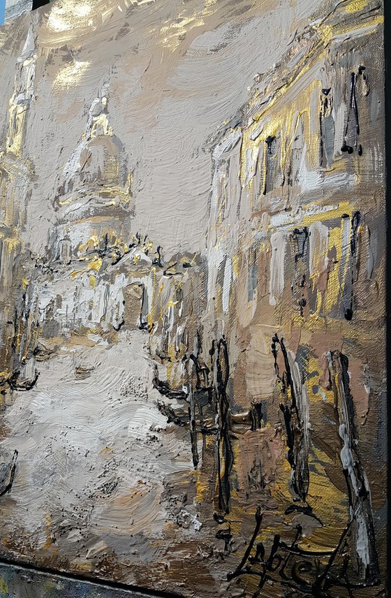 Golden Light Over Venice