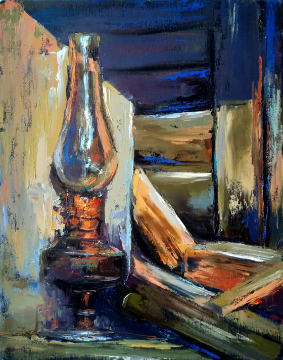 Still life(40x50cm, oil painting, ready to hang)