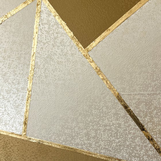 Geometry ~Kintsugi~ (Kimono upcycled)