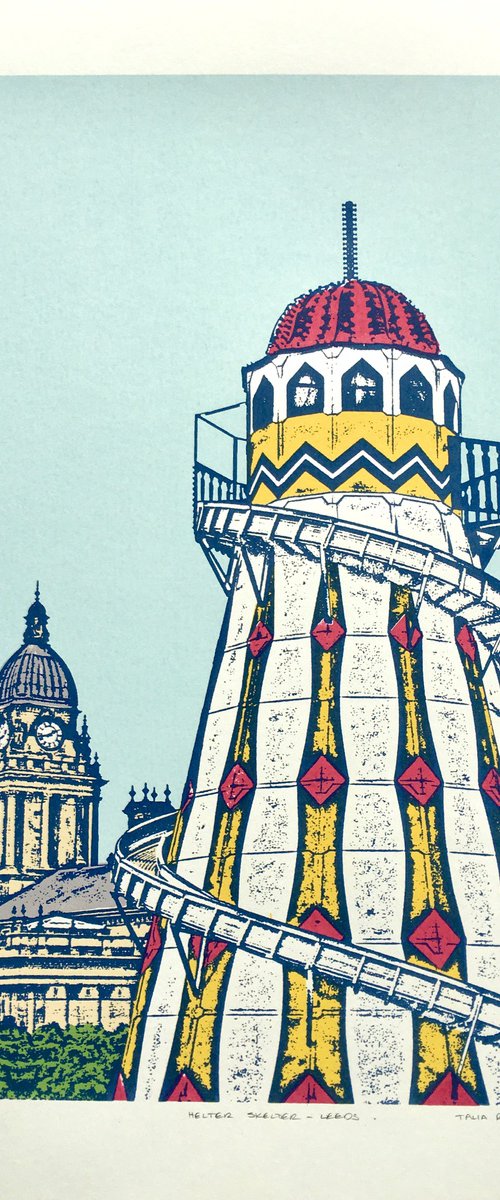 Helter Skelter - (Blue) by Talia Russell
