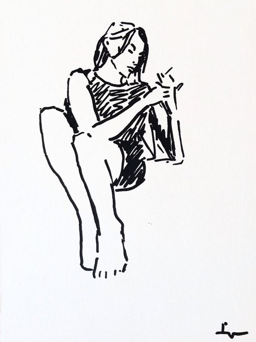 Quick Sketch by Dominique Dève
