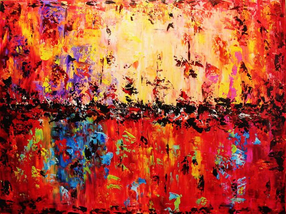 abstract 956,(SALE NEW YEAR, WAS $ 700 NOW $ 345)