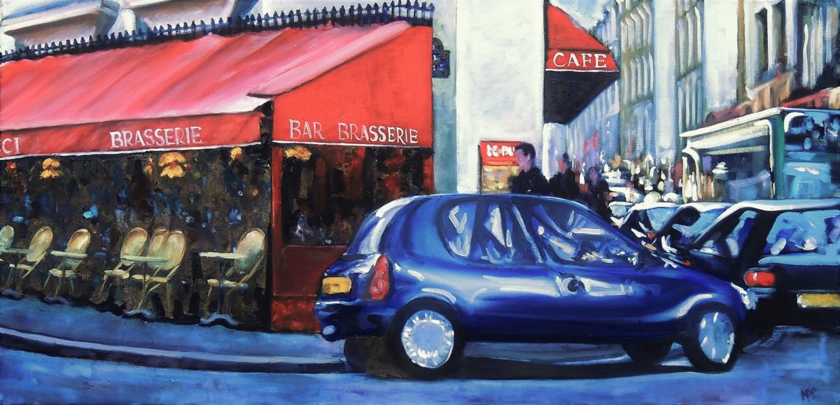Busy corner, Paris . by Malcolm Macdonald