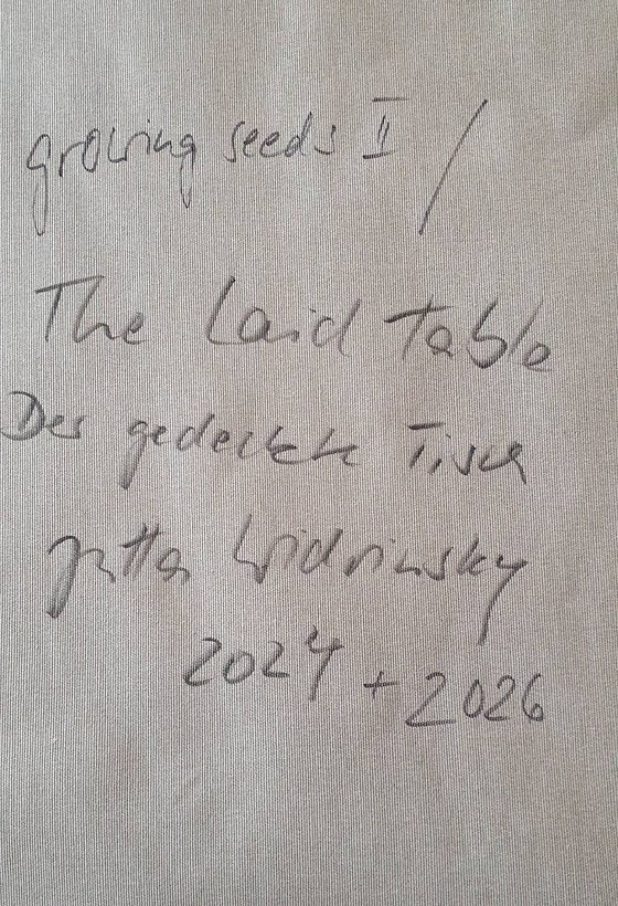 Growing seeds II / The laid table