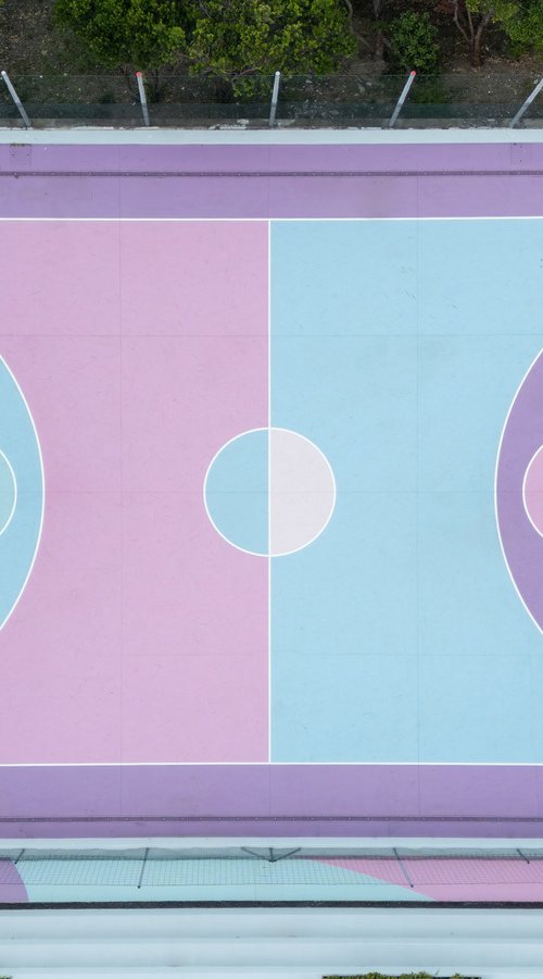 GEOMETRY AND COLORS OF BASKET by Fabio Accorrà