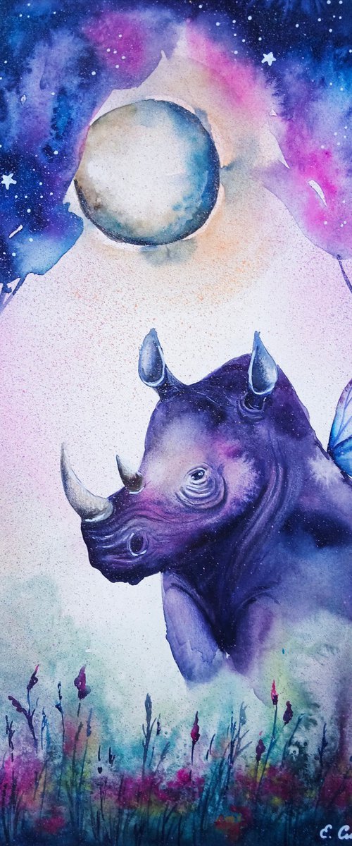 Violet Guardian by Evgenia Smirnova