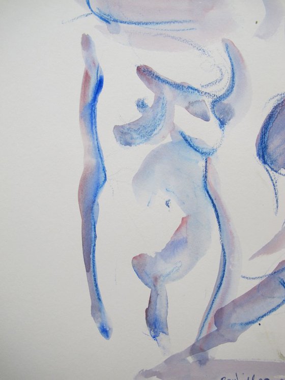 female nude various poses