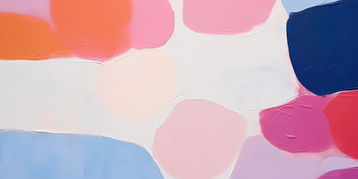 Soft pink rose and marine abstract 2211233 by Sasha Robinson