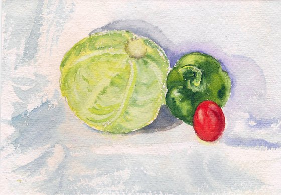 Still life with vegetables 21