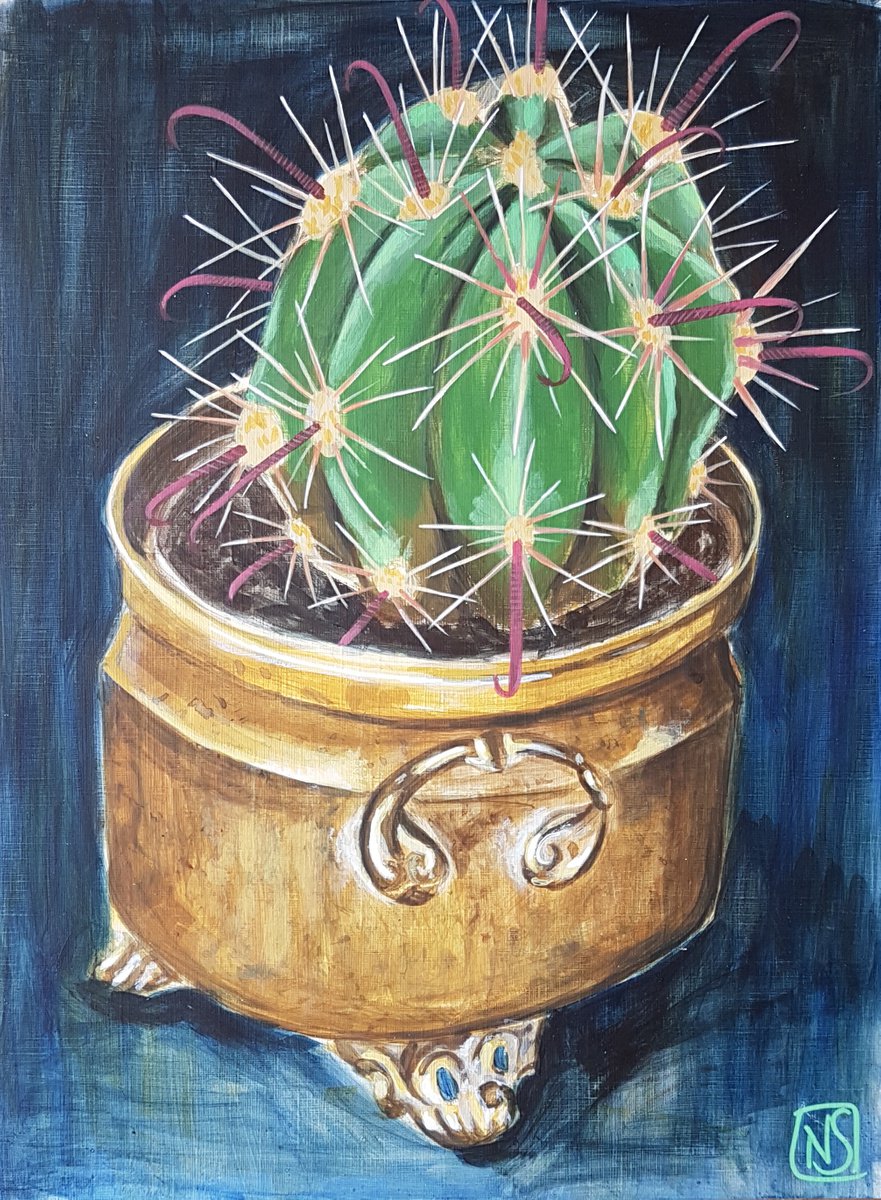 Cactus Cauldron by Nina Shilling