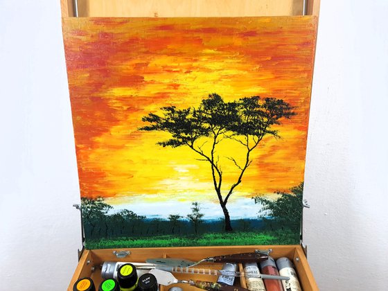 Sunny tree