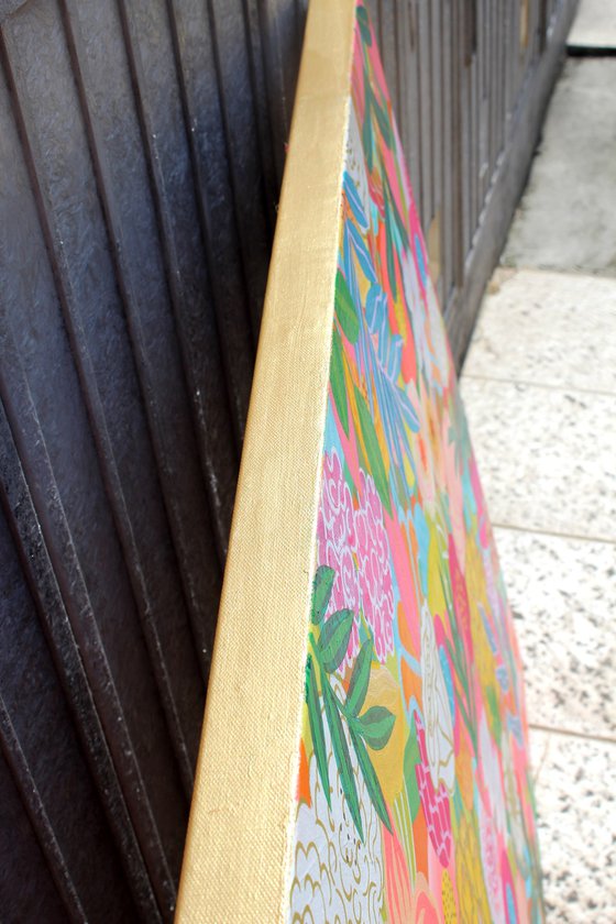 Flower Dreamscape in the Vernal Season