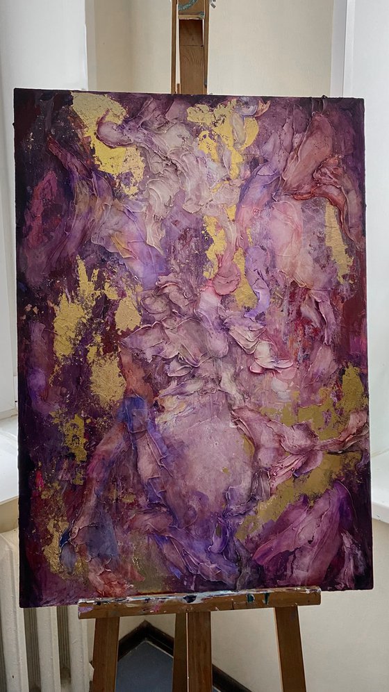 Textured Abstract Canvas Art