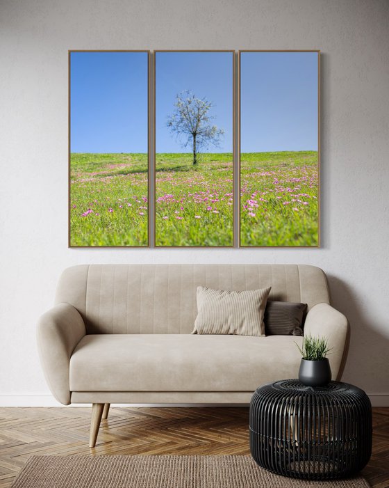 Garden View, Triptych