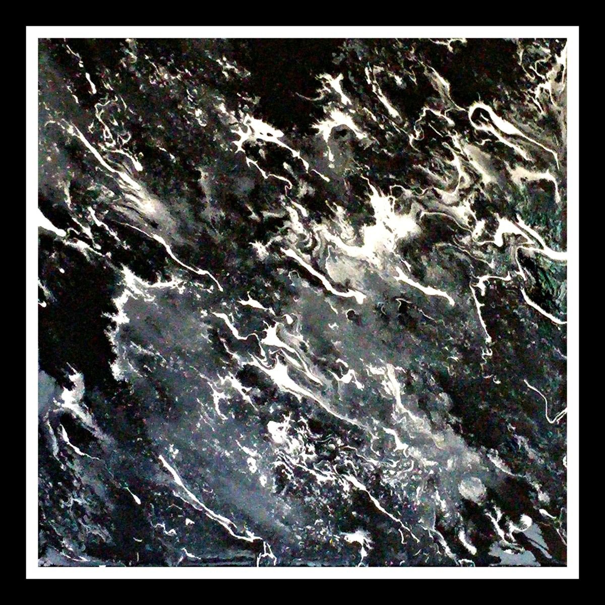 Fluid // Abstract Painting // 12x12 Canvas by Jessica Sanders