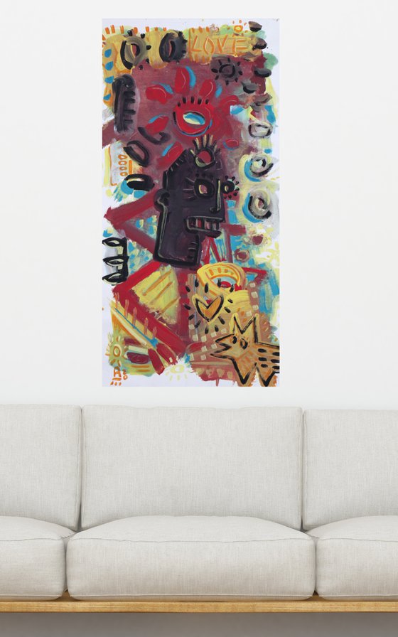 JUST LOVE 50x100cm