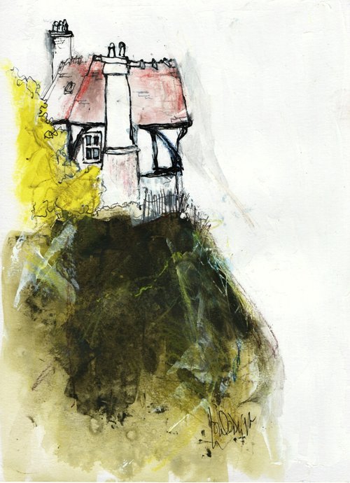 Old Cottage by Louise Diggle