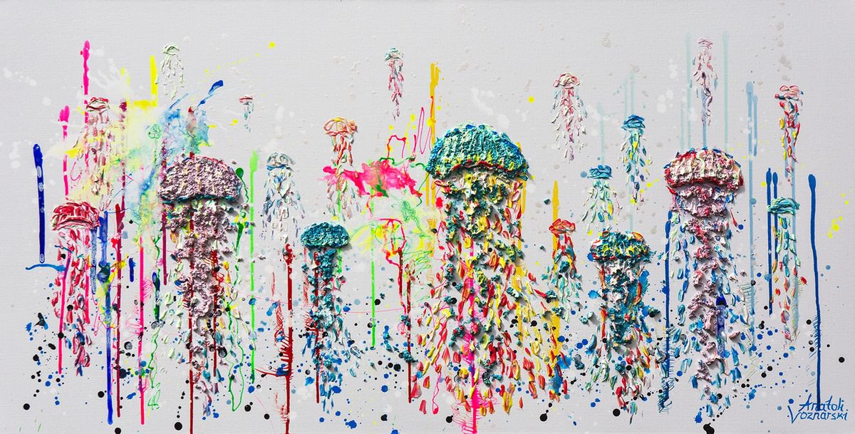 Jellyfish Everywhere by Anatoli Voznarski by Anatoli Voznarski