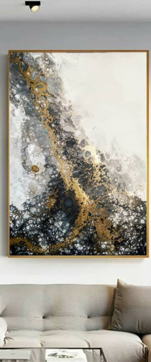 Apollon  (70x100cm) by Eleni Denart