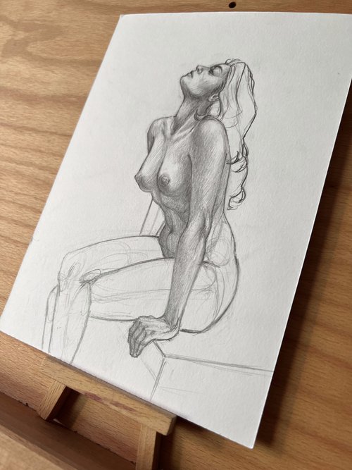 Female nude by Jennet Annayeva