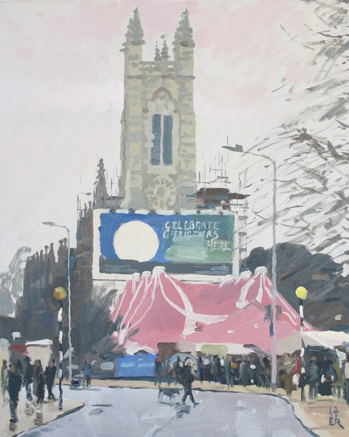 St Peter's Church at Christmas by Elliot Roworth