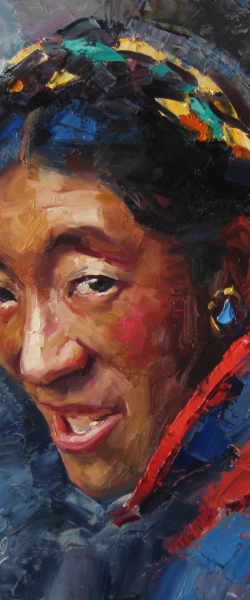 Tibet Women by Paul Cheng