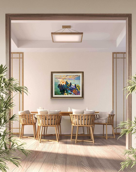 The sun is bright today