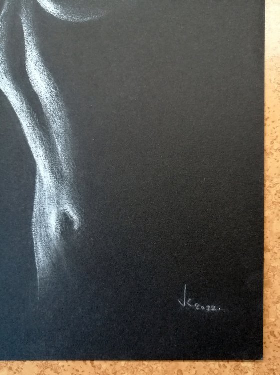 Nude noir #255 (21X29)cm