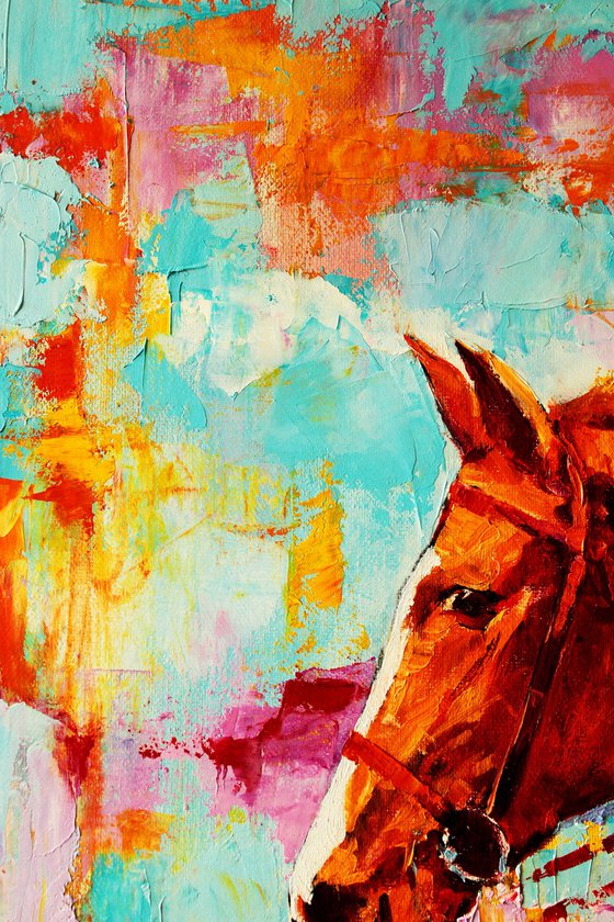 Show. Horses series.
