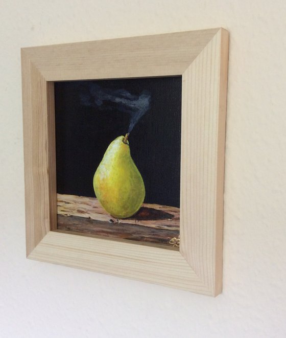 Smoked pear