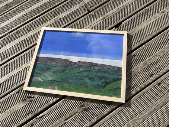 On the windy ridges between Prati and Usciolu