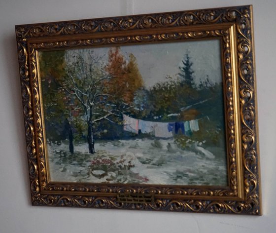 Opalikha. First snow