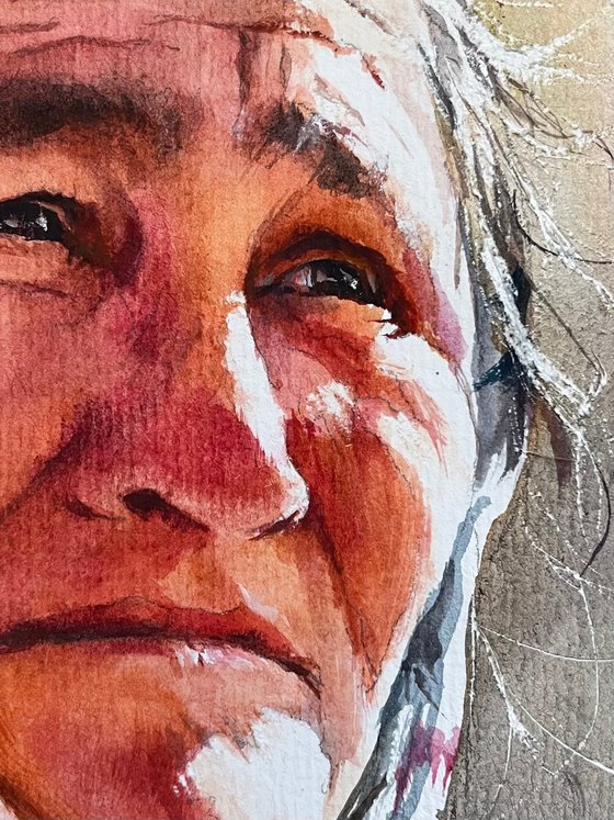 "Wisdom in Her Eyes"