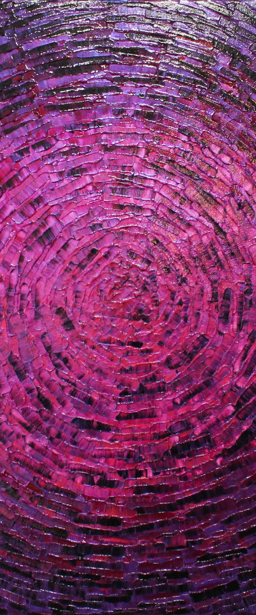 Shard of purple pink color by Jonathan Pradillon