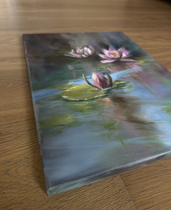 Waterlilies. In your secret garden.